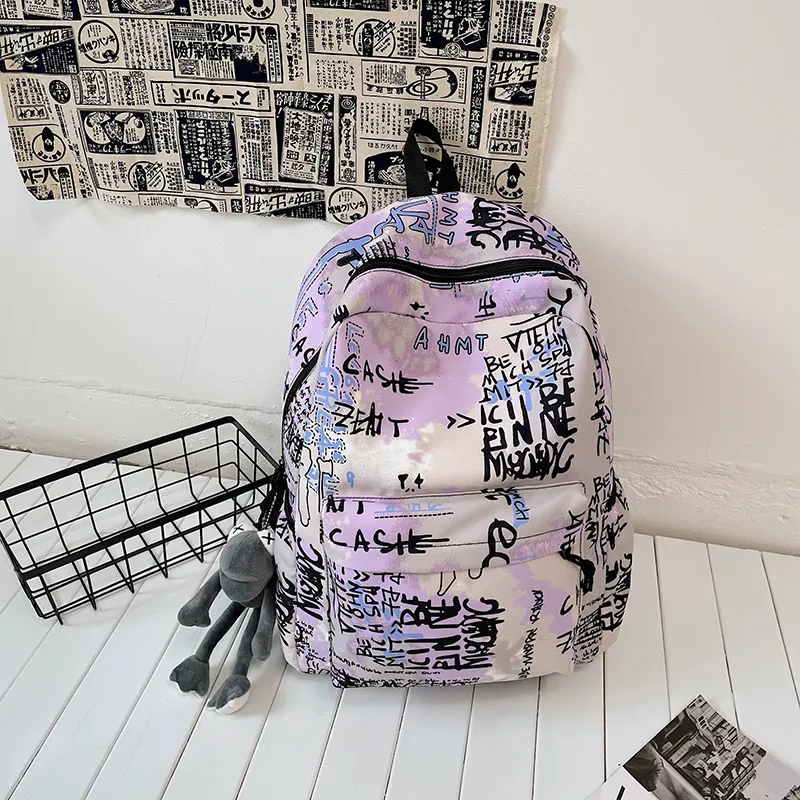 SUN EARTH &U Nylon Backpack Unisex Multicolor-4