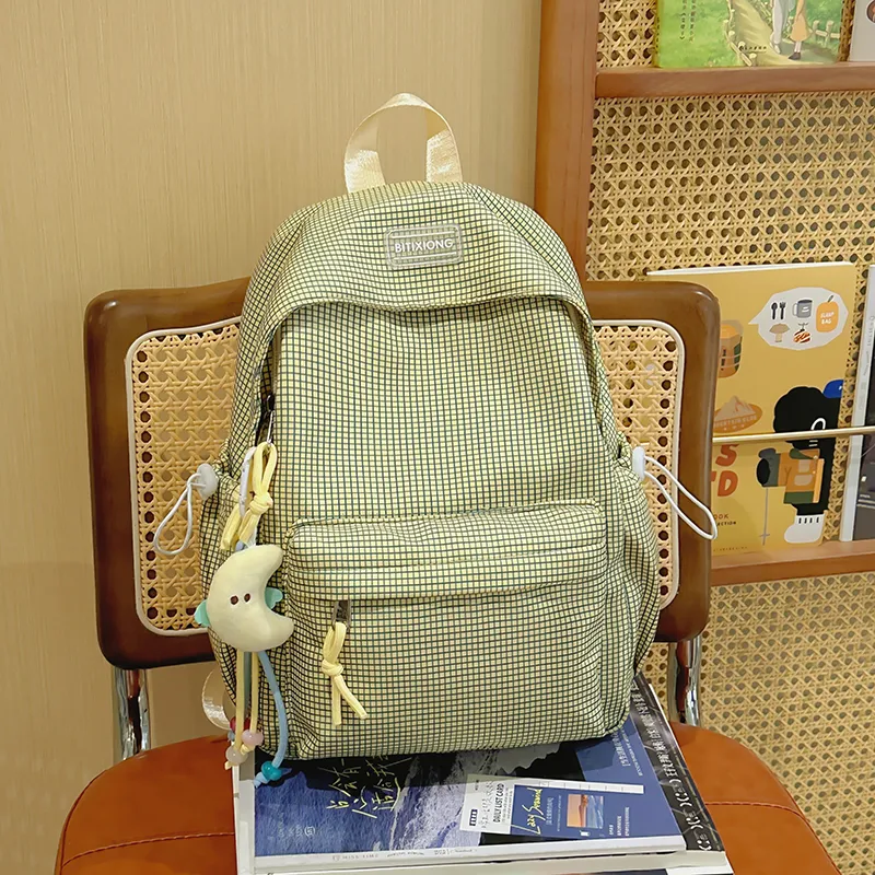 SUN EARTH &U Nylon Backpack Large Size Unisex Multicolor-2