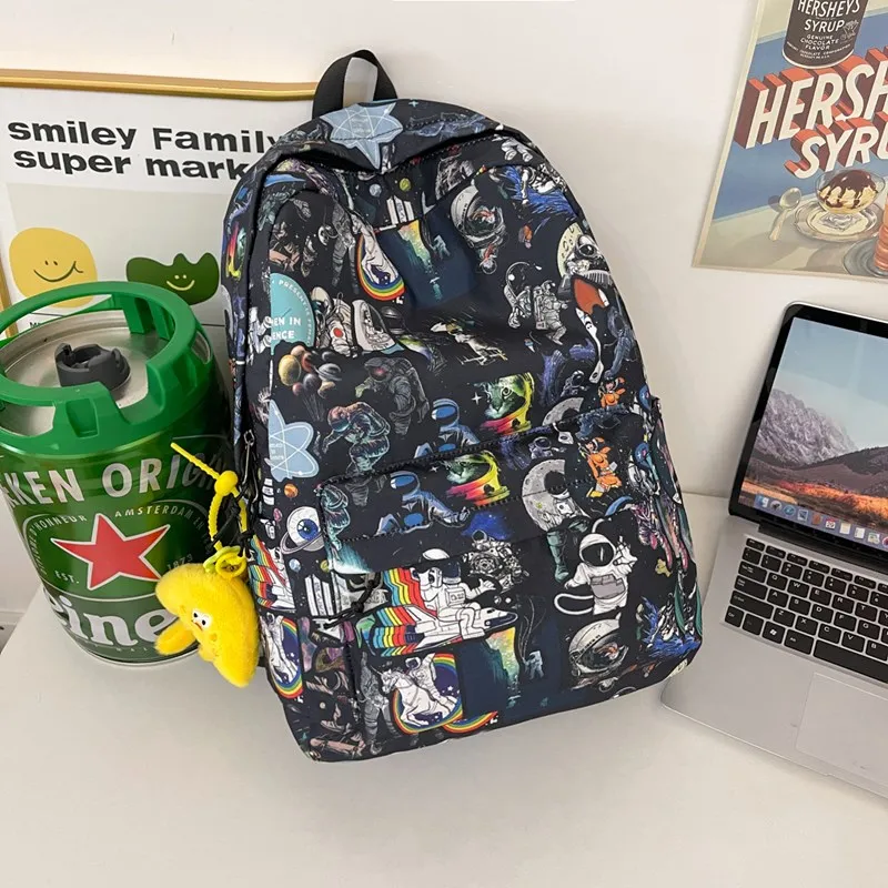 SUN EARTH &U Oxford Backpack Regular Unisex Multicolor-2
