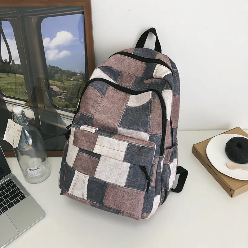 SUN EARTH &U Nylon Backpack Unisex Multicolor-5