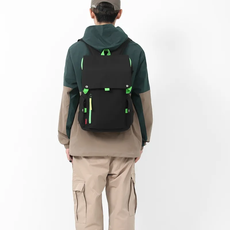 SUN ERATH&U Composite Cloth Backpack Unisex Multicolor-4