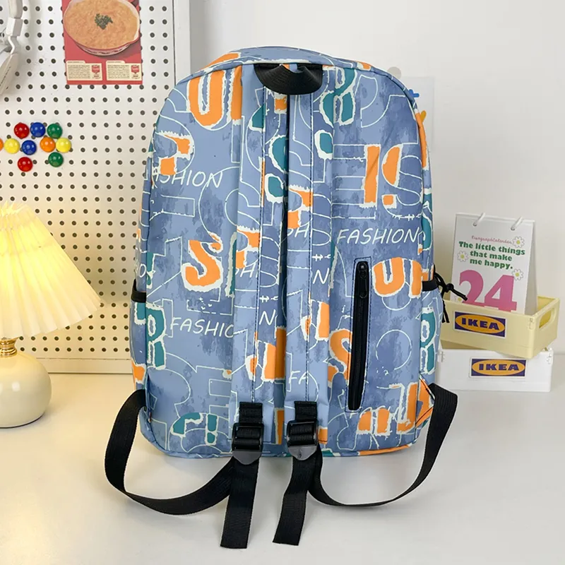 SUN EARTH &U Nylon Backpack Unisex Multicolor-11