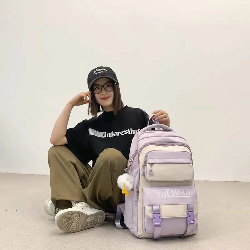 SUN ERATH&U Nylon Backpack Unisex Multicolor-17
