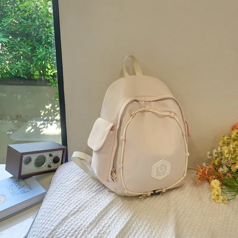 SUN EARTH &U Nylon Backpack Unisex Multicolor-2