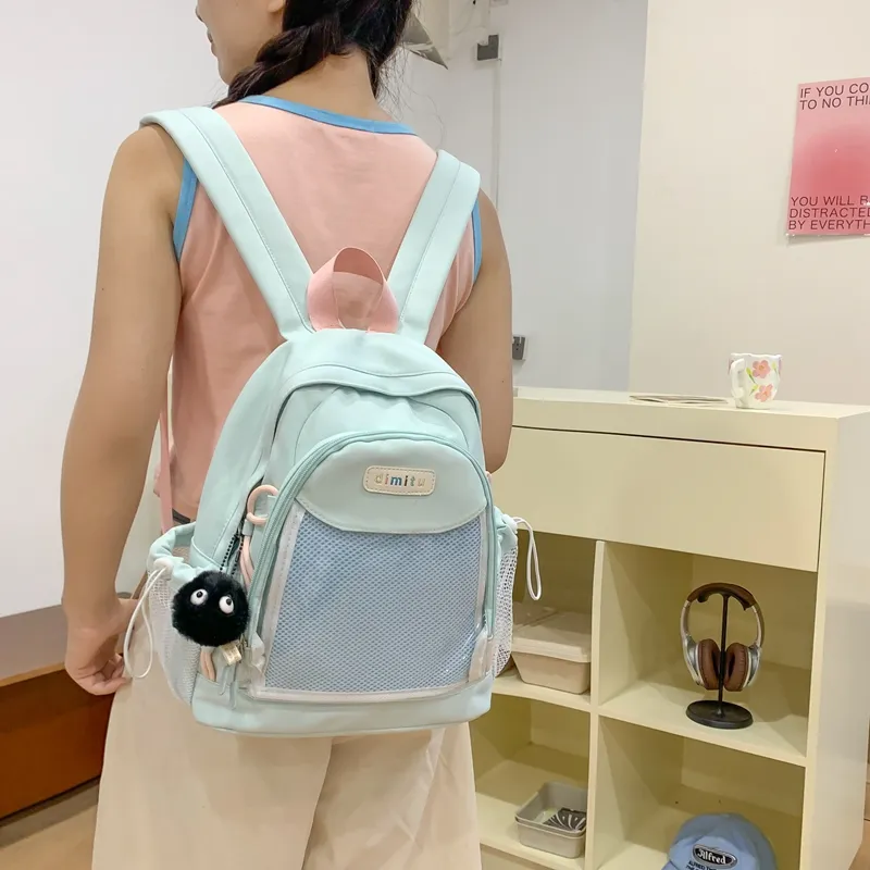 SUN ERATH&U Nylon And PVC Backpack Women's Multicolor-1