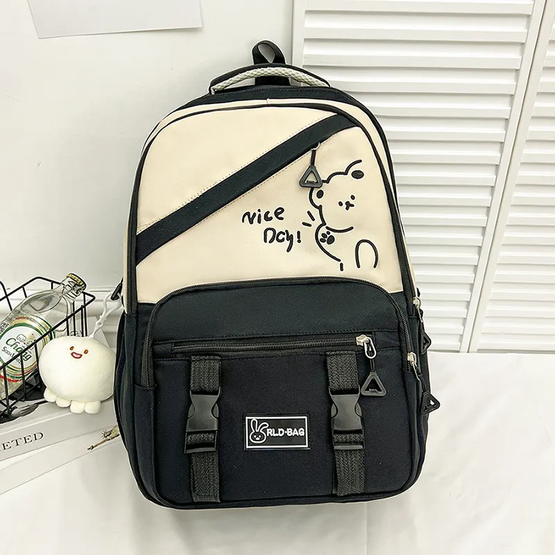 SUN EARTH &U Nylon Backpack Unisex Multicolor-17