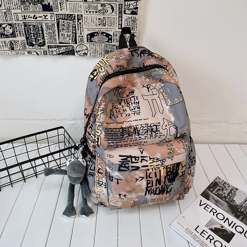 SUN EARTH &U Nylon Backpack Unisex Multicolor-7