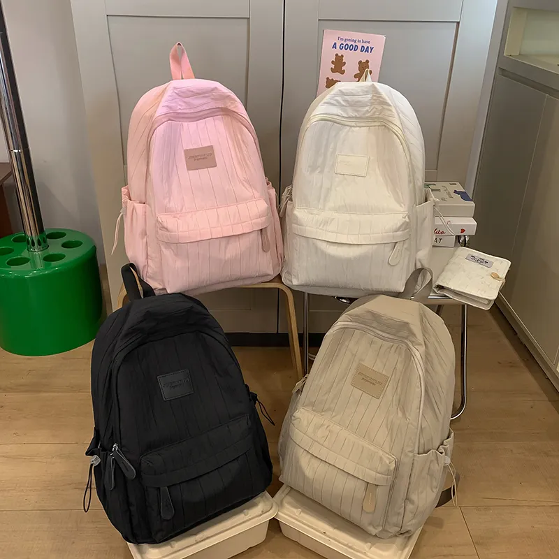 SUN EARTH &U Nylon Backpack Unisex Multicolor-4