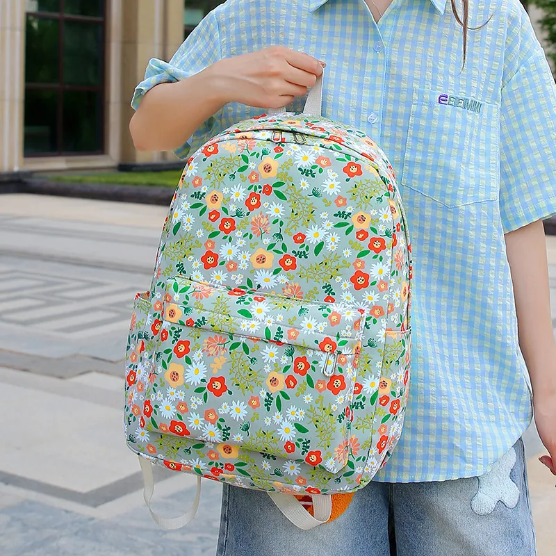 SUN ERATH&U Fabric Backpack Combo Set Women's Multicolor-10