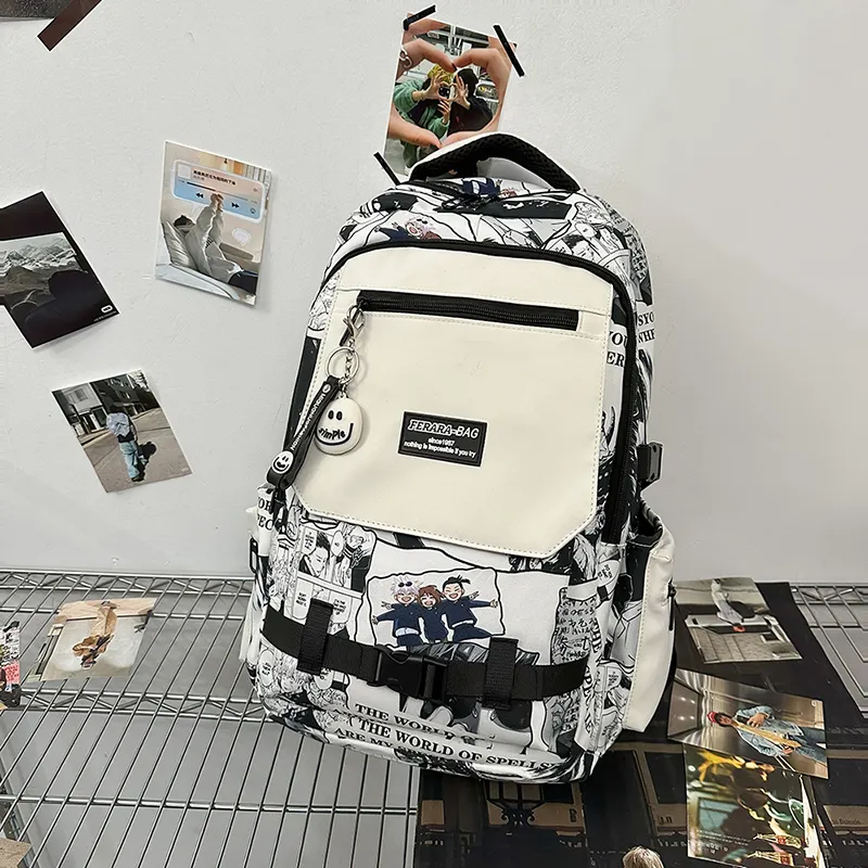 SUN EARTH &U Nylon Backpack Unisex Multicolor-14