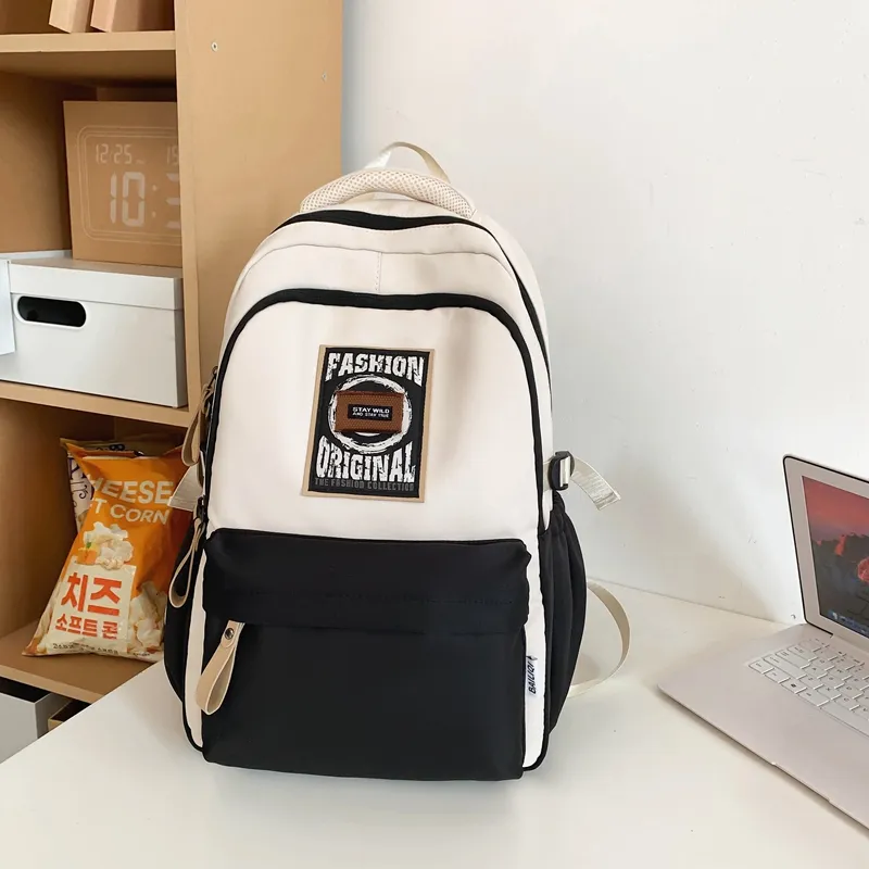 SUN EARTH &U Nylon Backpack Regular Unisex Multicolor-1