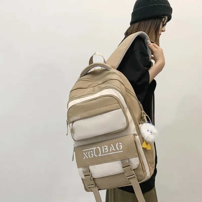 SUN ERATH&U Nylon Backpack Unisex Multicolor-12