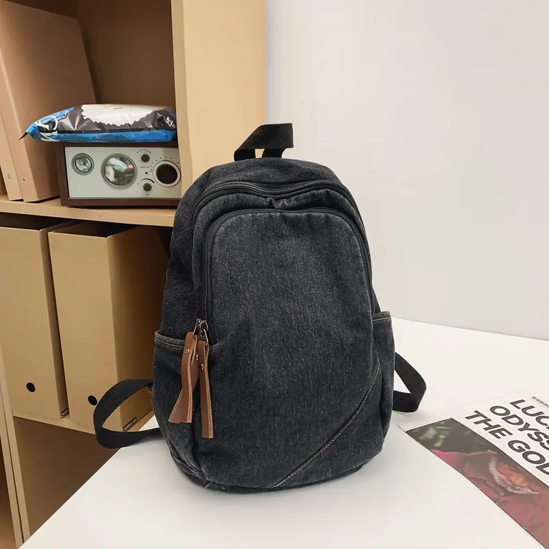 SUN ERATH&U Denim Backpack Unisex Multicolor-6