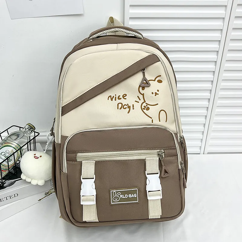 SUN EARTH &U Nylon Backpack Unisex Multicolor-14