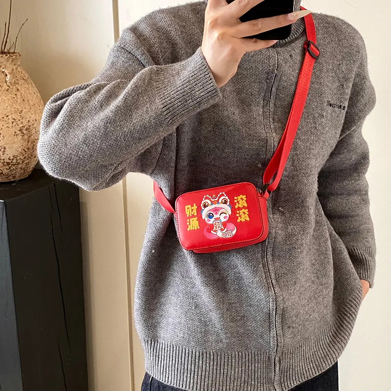 SUN ERATH&U PU Crossbody Bag Unisex Multicolor-11