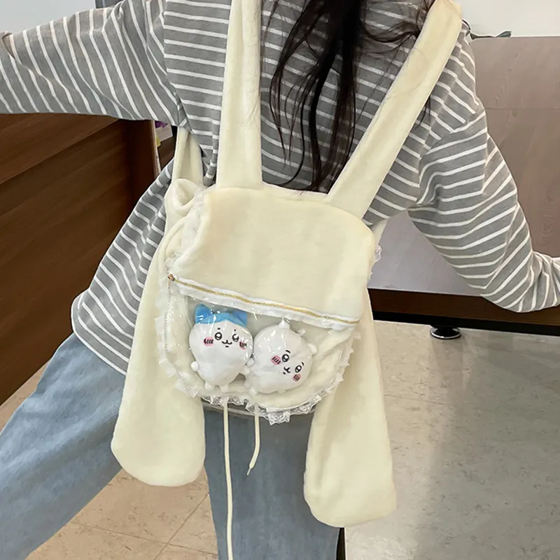 SUN ERATH&U Doubleweave Backpack Regular Women's White-3