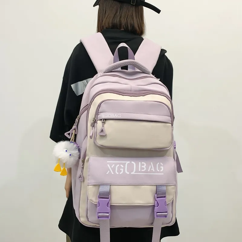 SUN ERATH&U Nylon Backpack Unisex Multicolor-16