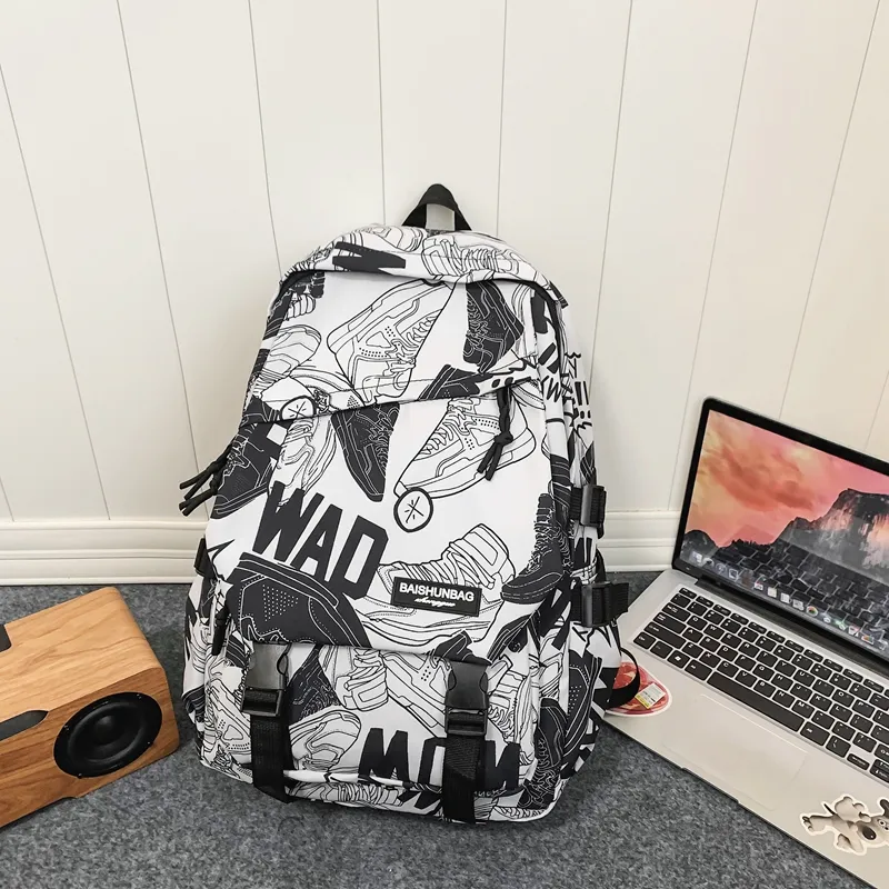 SUN EARTH &U Nylon Backpack Unisex Multicolor-4