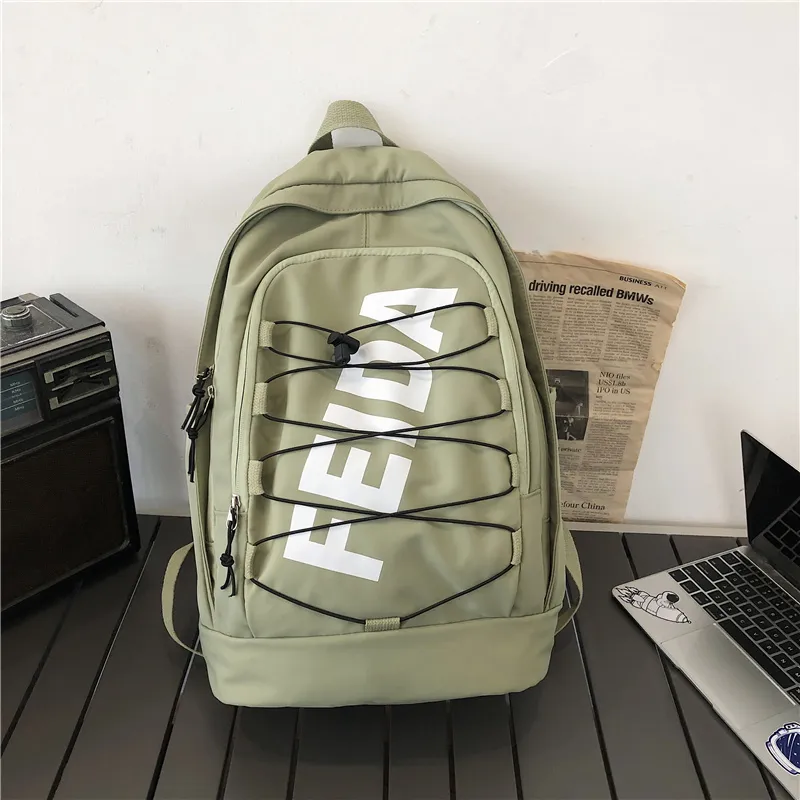 SUN EARTH &U Nylon Backpack Unisex Multicolor-13