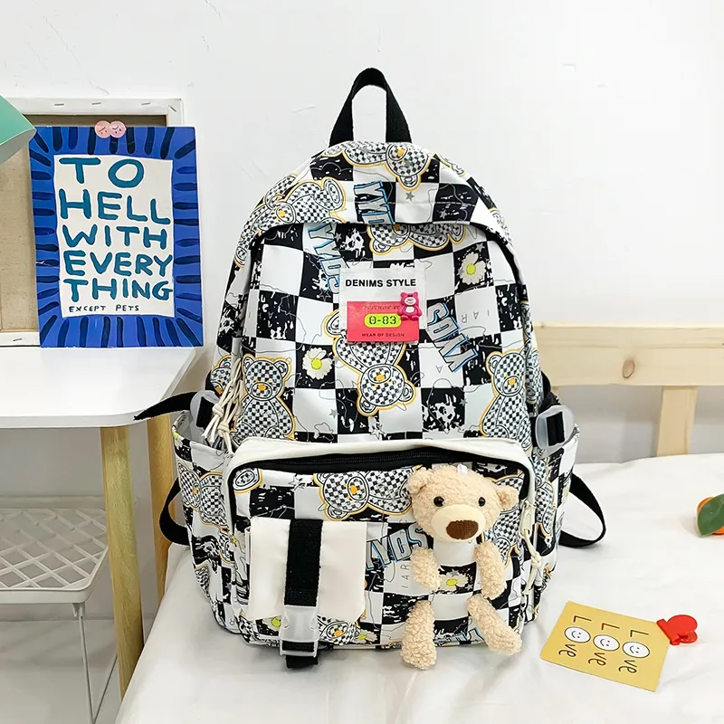 SUN EARTH &U Nylon Backpack Unisex Multicolor-10
