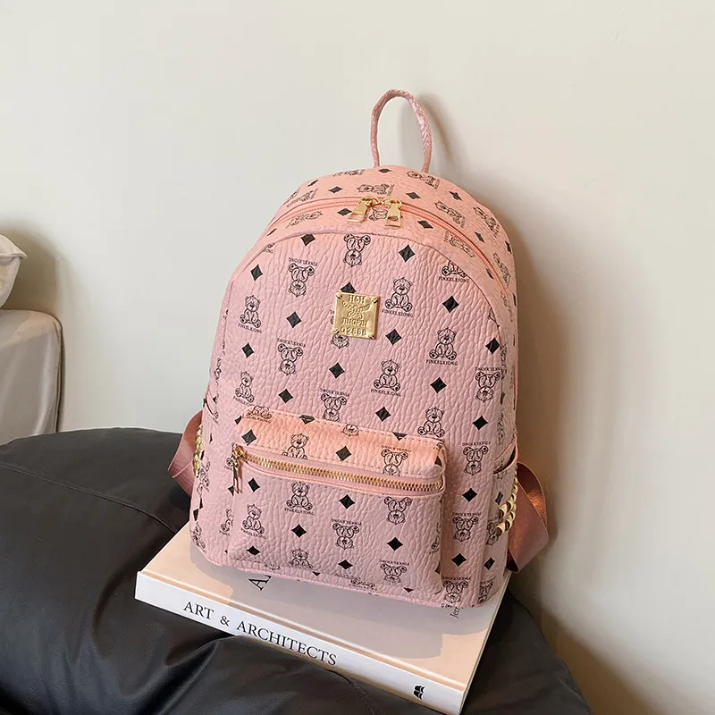 SUN EARTH &U PU Backpack Regular Women's Multicolor-4