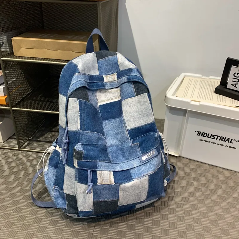 SUN ERATH&U Canvas Canvas Bag Backpack Regular Unisex Multicolor-11