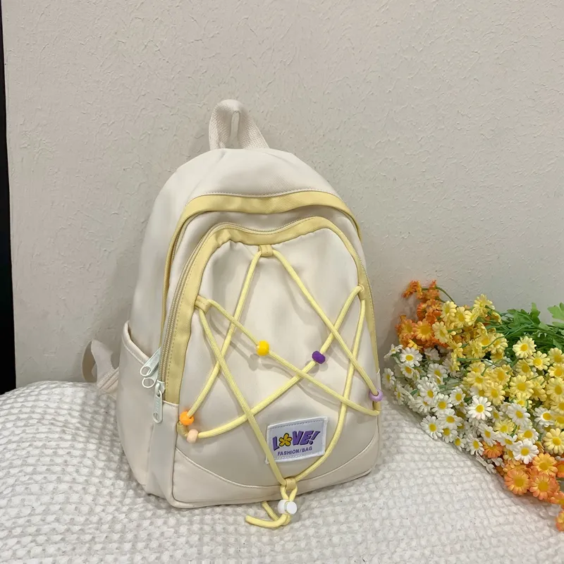 SUN EARTH &U Nylon Backpack Unisex Multicolor-1