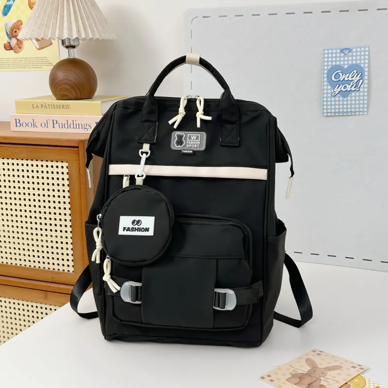 SUN EARTH &U Nylon Backpack Regular Unisex Multicolor-7