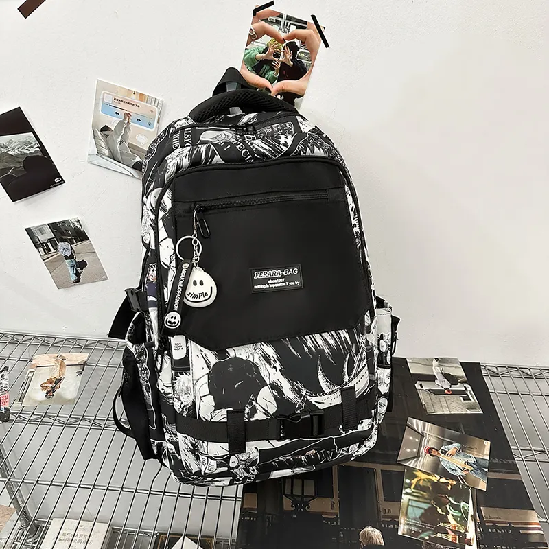 SUN EARTH &U Nylon Backpack Unisex Multicolor-10
