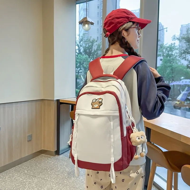 SUN ERATH&U Nylon Backpack Regular Unisex Multicolor-4