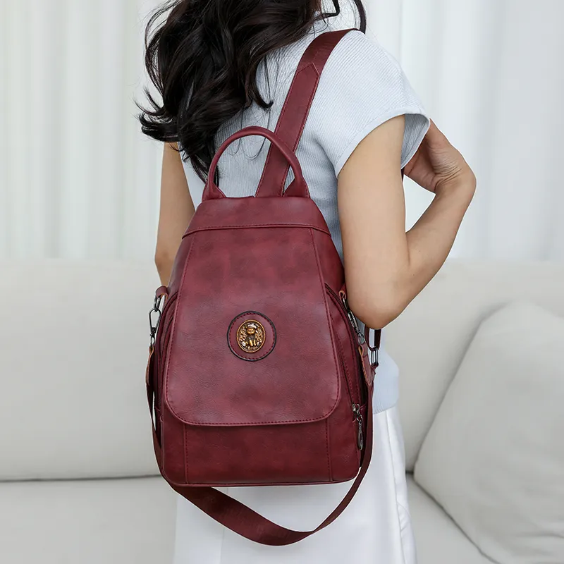 SUN ERATH&U PU Backpack Regular Women's Multicolor-10