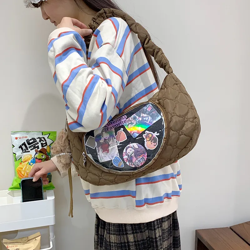 SUN EARTH &U Nylon Fabric Crossbody Bag Regular Women's Multicolor-20