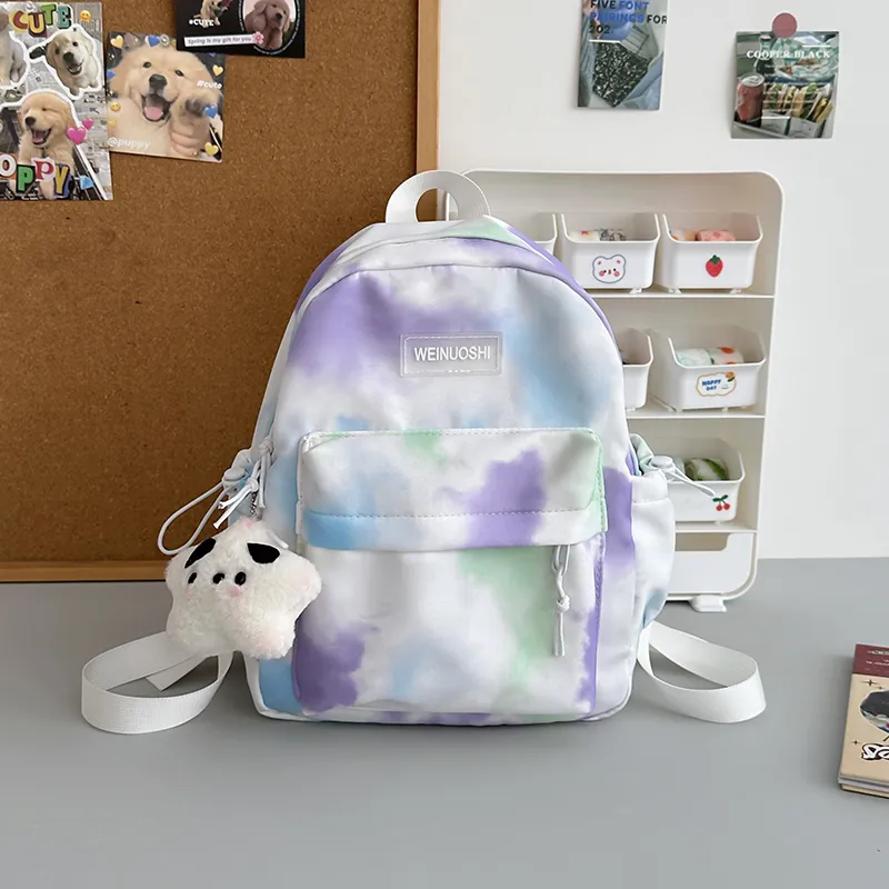 SUN EARTH &U Nylon Backpack Women's Multicolor-7