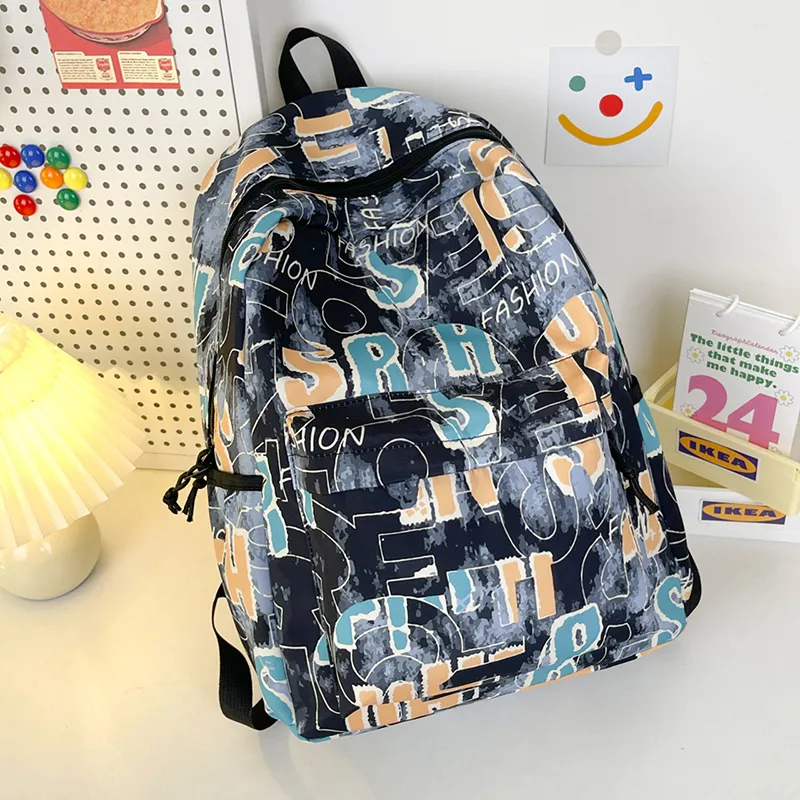 SUN EARTH &U Nylon Backpack Unisex Multicolor-7