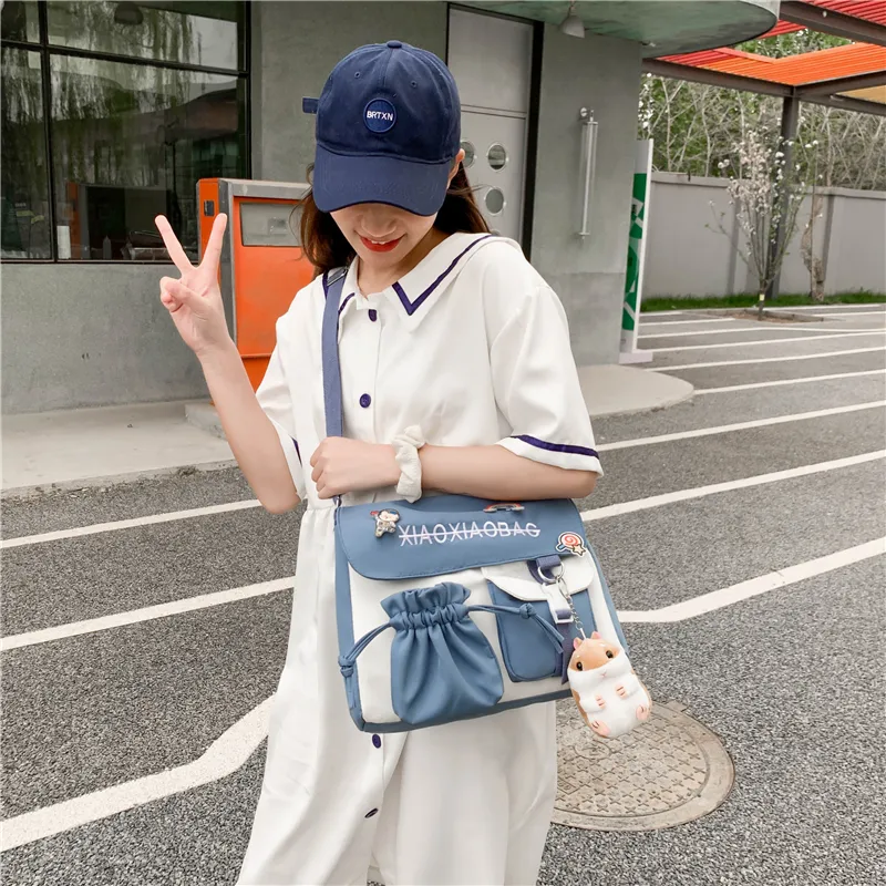 SUN ERATH&U Canvas Crossbody Bag Regular Women's Multicolor-6
