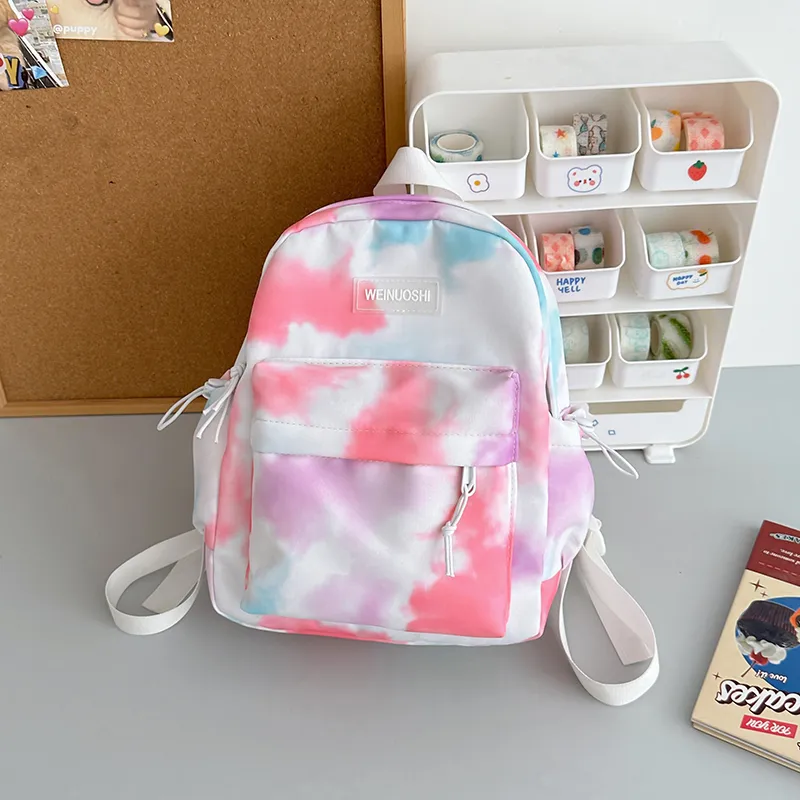 SUN EARTH &U Nylon Backpack Women's Multicolor-14