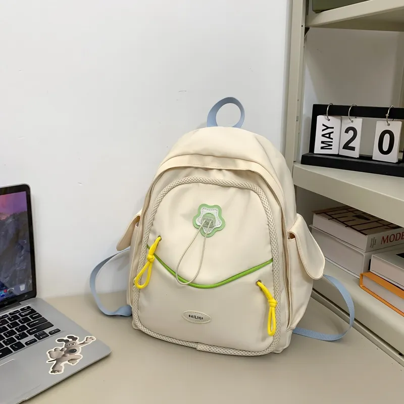 SUN EARTH &U Nylon Backpack Unisex Multicolor-5