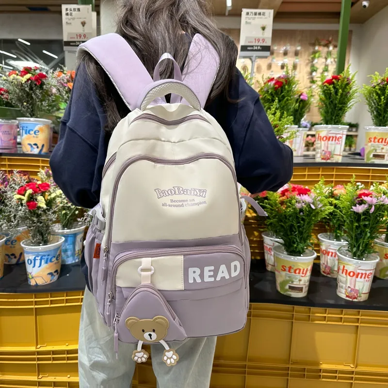 SUN ERATH&U Nylon Backpack Unisex Multicolor-14