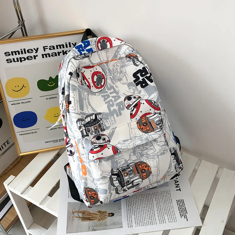 SUN EARTH &U Nylon Backpack Unisex Multicolor-1