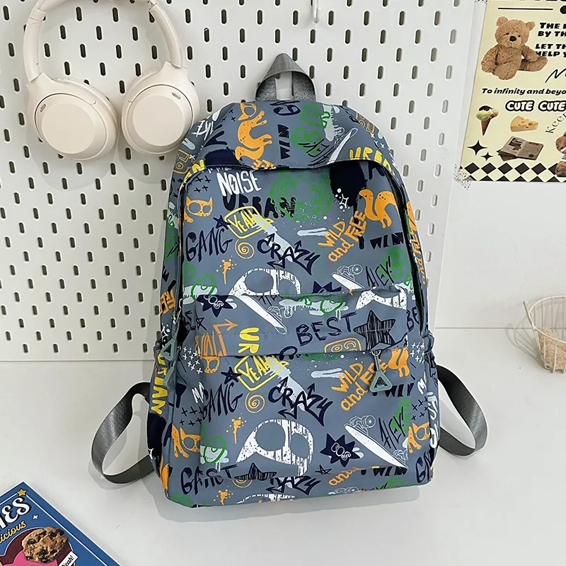 SUN EARTH &U Polyester Backpack Unisex Multicolor-1