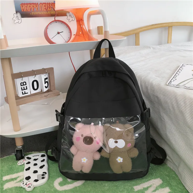 SUN EARTH &U Nylon Backpack Unisex Multicolor-1