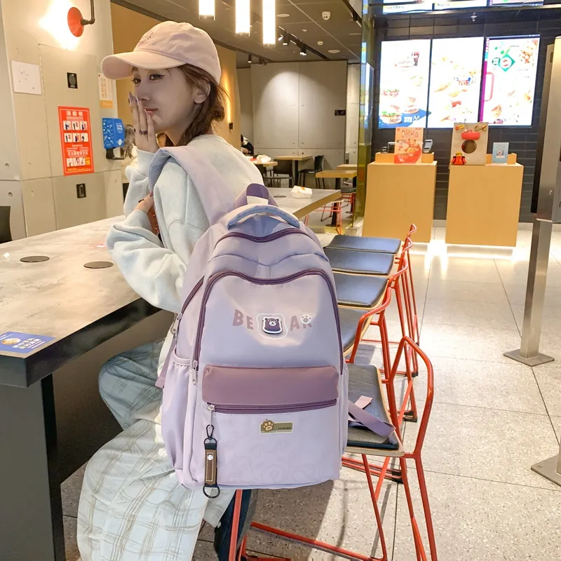 SUN ERATH&U Nylon Backpack Unisex Multicolor-10