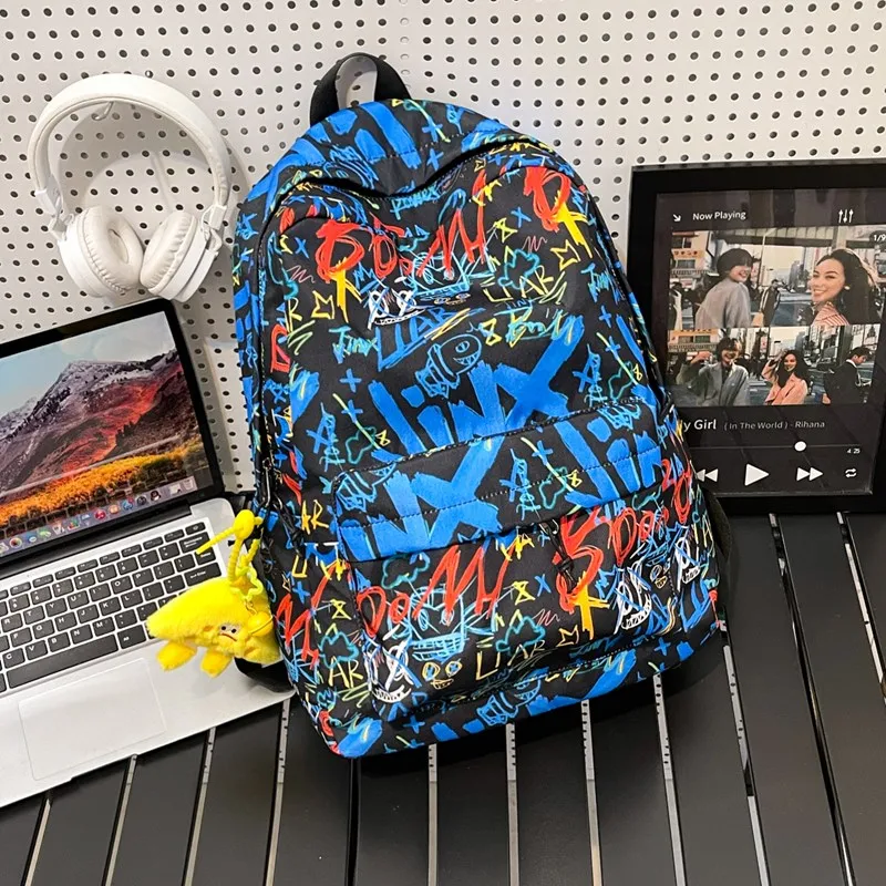 SUN EARTH &U Oxford Backpack Unisex Multicolor-8