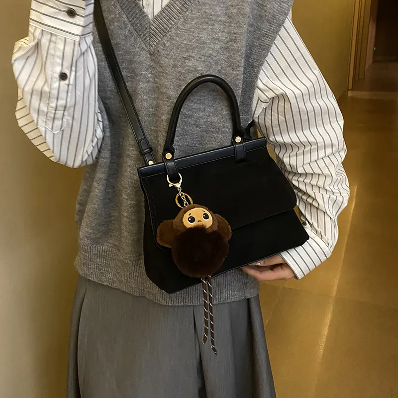 SUN ERATH&U Suede Shoulder Bags Handbags Regular Women's Multicolor-13