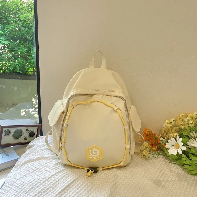 SUN EARTH &U Nylon Backpack Unisex Multicolor-4