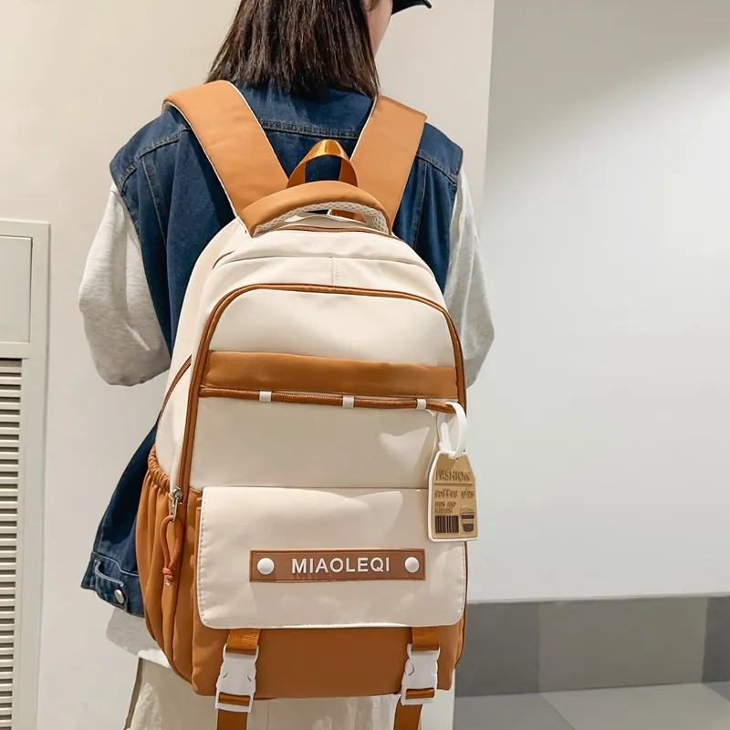 SUN ERATH&U Nylon Backpack Unisex Multicolor-2