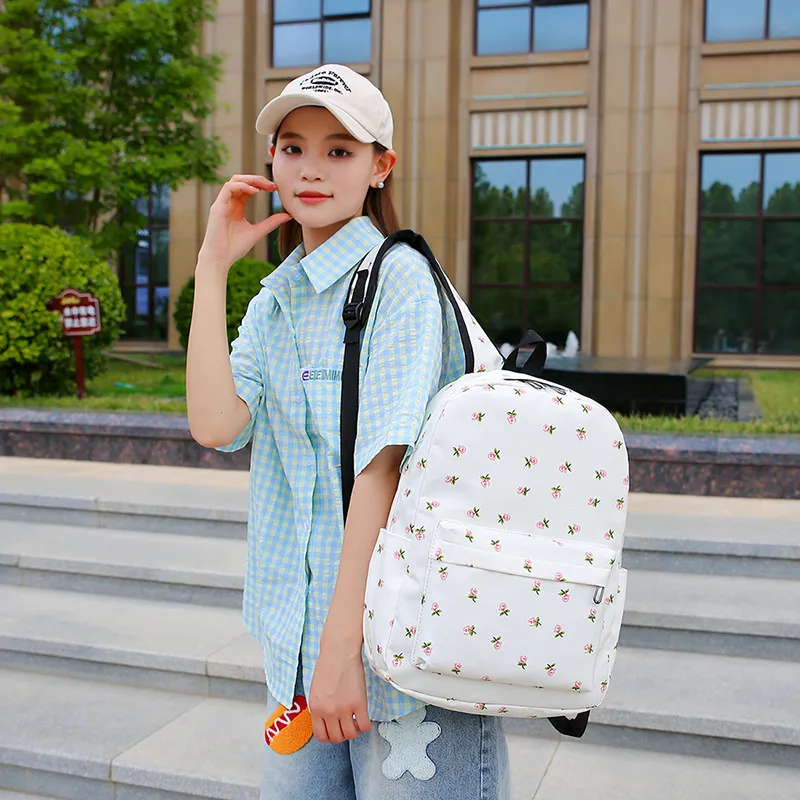 SUN ERATH&U Fabric Backpack Combo Set Women's Multicolor-5