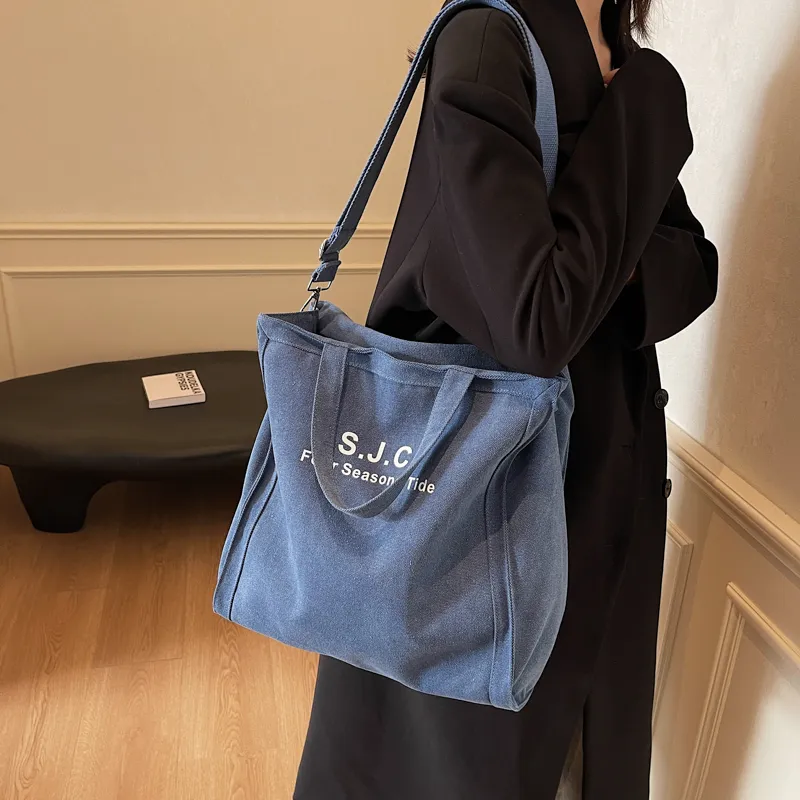 SUN ERATH&U Fabric Handbag Shoulder Bag Women's Black Blue Khaki-9