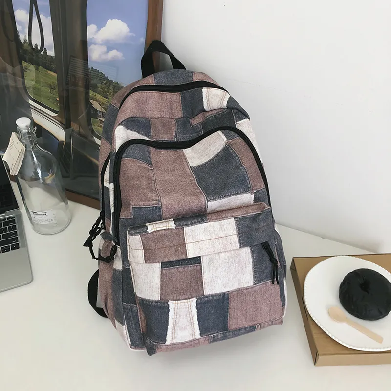 SUN EARTH &U Nylon Backpack Unisex Multicolor-4