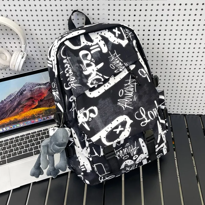 SUN EARTH &U Oxford Backpack Unisex Multicolor-5